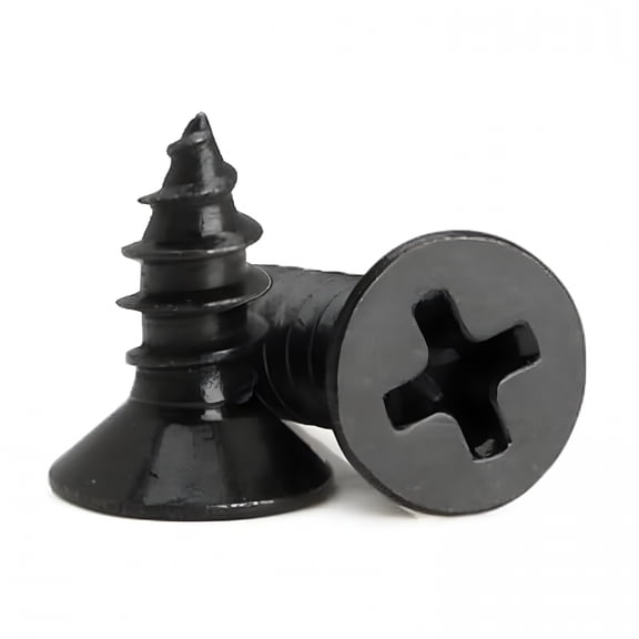 ZHZFKQ 2026 New M3 X 5/16 Wood Screws,Self-Tapping Phillips Drive Small Screws,Flat Head Small Wood Screws Made of Carbon Steel,Suitable for Wood Furniture and Drywall 100Pcs.(8Mm)