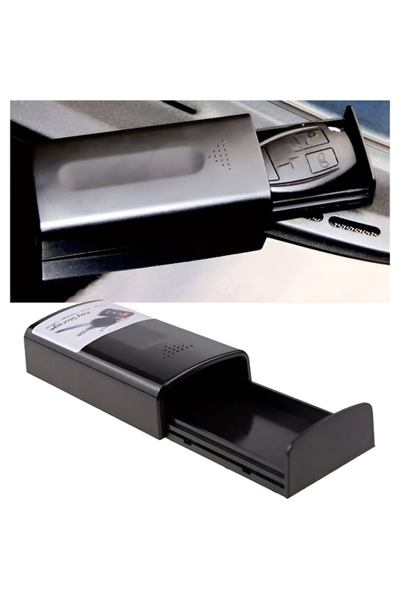 2026 New Magnetic Key Safe Box Car Key Holder Hidden Storage Outdoor Stash for Cars,Home,Garage Magnetic Key Holder