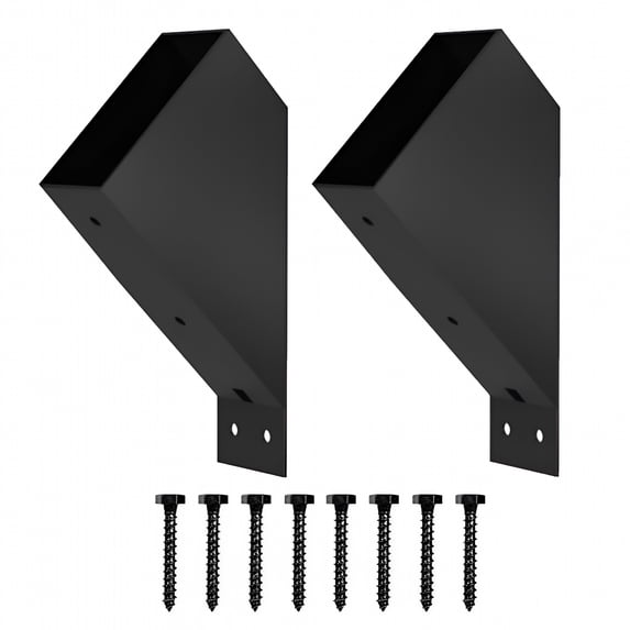 ZHZFKQ 2026 New Pergola Brackets 45 Degree Angle Support Heavy Duty Connector for 2X4 Wood Posts for Pergola, Deck, Gazebo, Garden, Patio