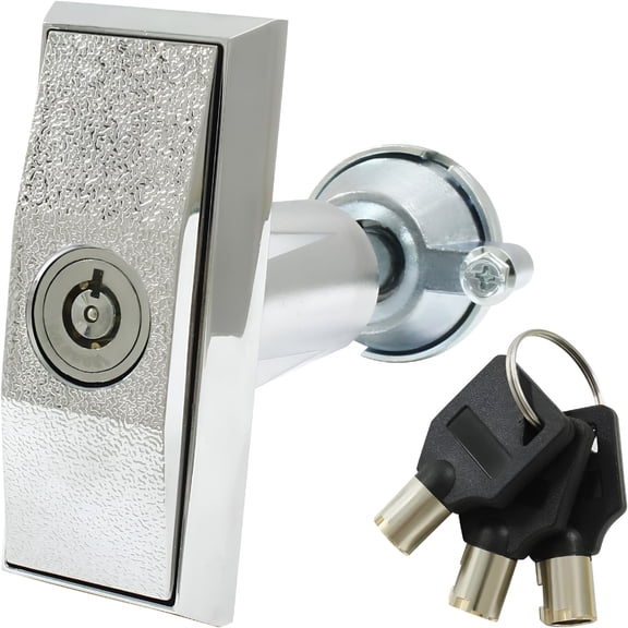 ZHZFKQ 2026 New Vending Machine Lock with T-Handle with Keys for Candy Snack Machine for Vending Machine,Snack Machine,Candy Machine,Locker,Cabinet