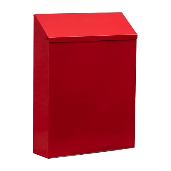 ZHZFKQ 2026 New Wall Mounted Mailbox with Lock,Key Drop Mailbox for Outside Suggestion Box Money Box Donation Box for Hanging Secure Postbox,Post Box for Wall and Fence,Creative Iron Opinion Box