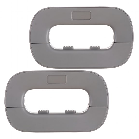 ZHZFKQ 2Pcs Oven Door Lock Child Safety for Home Refrigerator Cabinets Grey Pom Safety Assurance Child Proofing Oven Lock Child Safety