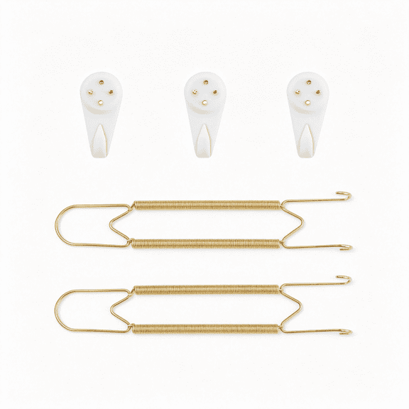 ZHZFKQ 3 Pack Plate Hangers for the Wall, Suitable for 9-11 Inch Art Plate | Stainless Steel Invisible Heavy Duty Wire Plate Holder with Wall Hooks, Plate Hangers for Displaying Plates