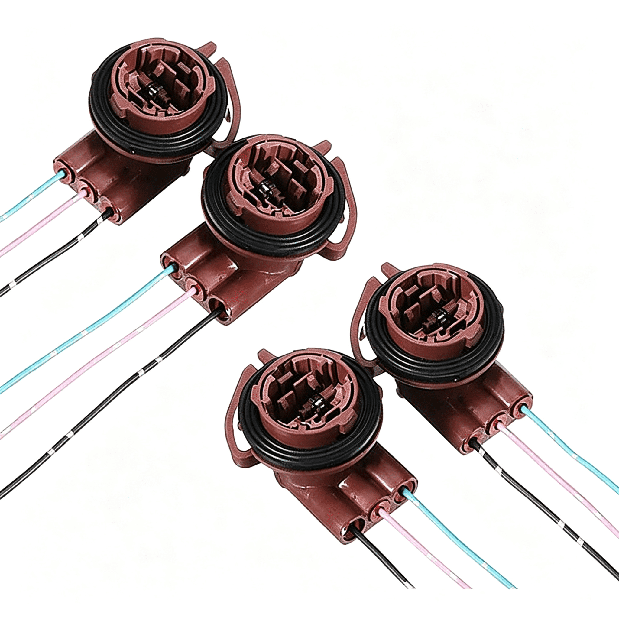 ZHZFKQ 3156 3157 Pre-Wired Harness Sockets, Tail Light Socket Plug ...