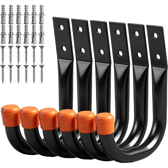ZHZFKQ 6 Pack Heavy Duty Garage Storage Utility