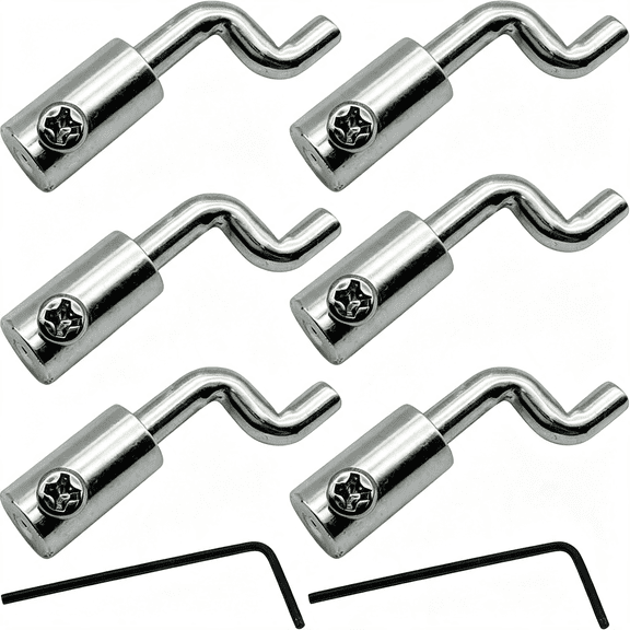 ZHZFKQ 6 Pcs Throttle Cable Ends Z Bend Universal Cable Stop for Lawn Mower Fits Mini Bikes Go Karts Motor Engines Brake Cables and Provides Adjustable Z Head Repair Solution for Broken Cables