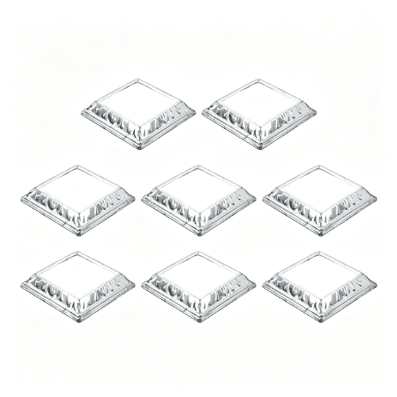 ZHZFKQ 8Pack Post Base Cover,5.75X5.75 Metal One-Piece Post Skirt Porch Column Wrap(4X4)