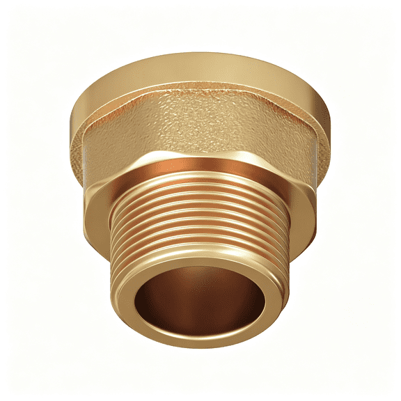 ZHZFKQ Adapter Nipple 3/4"Malex1 Female Pipe Fitting Npt-Brass Adapter 3/4Inx1Inch Femalepcs of 1,Durable Brass 3/4 to 1In Adapter for Secure Connection