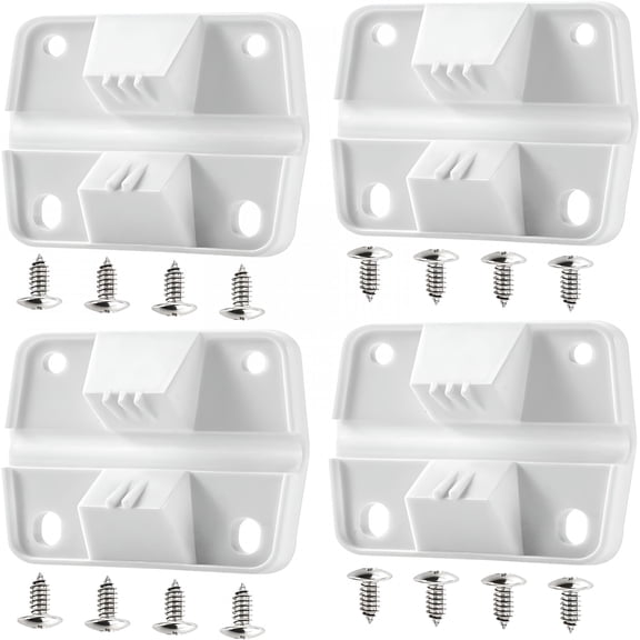 ZHZFKQ Cooler Plastic Hinges Kit Replacement for Coolers-4 Pack