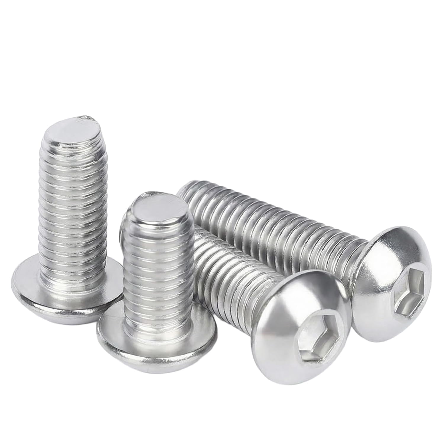 Main Machine Head ZHZFKQ M2 X 12Mm(50 Pack) Button Head Hex Socket Cap Screws Bolts, Hex ...