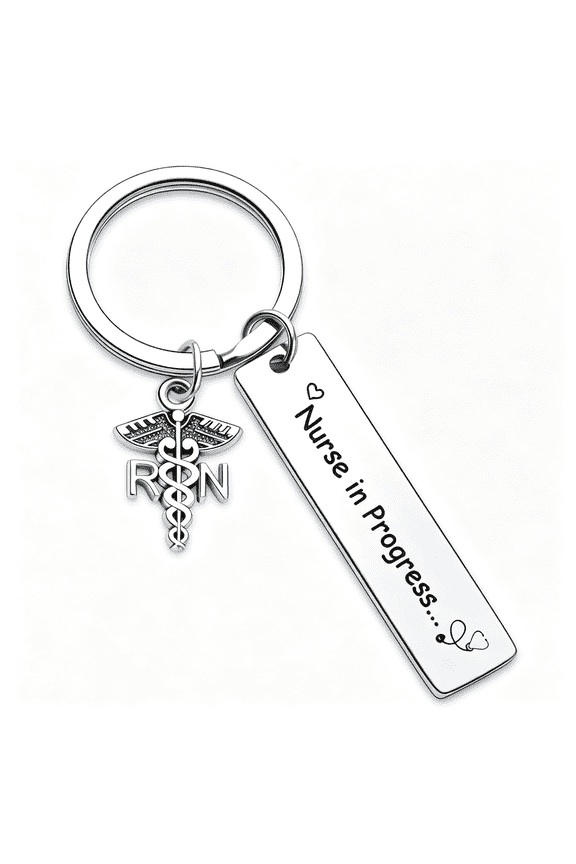 Nurse Keychains for Women Nurses Day Jewelry for Future Nurse Gifts for Nursing Students Female Nursing School Gifts Rn Christmas Keychain Medical Assistant Key Chain