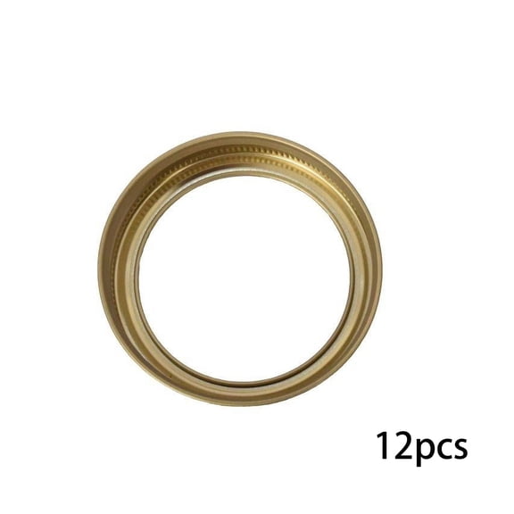 ZHZFKQ Regular Mouth Canning Lids and Rings - Airtight Lids for Canning and Food Preservation