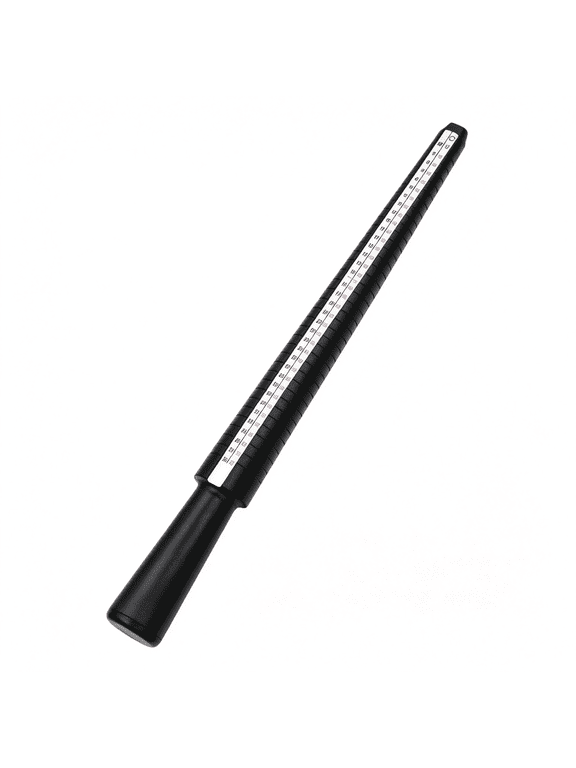 Ring Sizer Mandrel, Hammerable Solid Ring Mandrel, Aluminum Ring Mandrel for Ring Making and Jewelry Making Solid Ring Sizer Tool