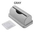 thumbnail image 1 of ZHaobin 1Pc Garbage Bag Dispenser Roll Holder-Self Adhesive Plastic Bag Holder-Wall Mounted Garbage Bag Dispenser Kitchen Storage (1Pc Gray), 1 of 7