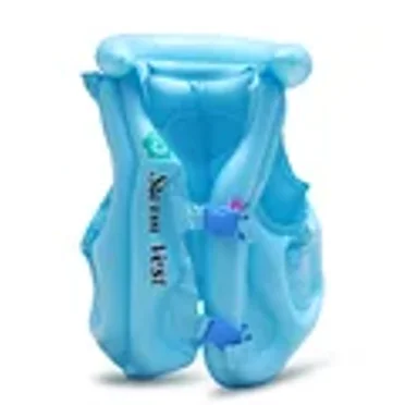ZHaobin 3-10 Age Childs Inflatable Life Vest Baby Swimming Jacket Buoyancy PVC Floats Kid Learn to Swim Boating Safety Lifeguard Vest (L)