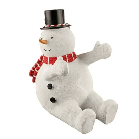 ZHaobin Elegant Wine Rack Holders Christmas Snowman Bear Resin Red Wine Bottle Stand Shelf for Home Bar Accessories Dropshipping (snowman)