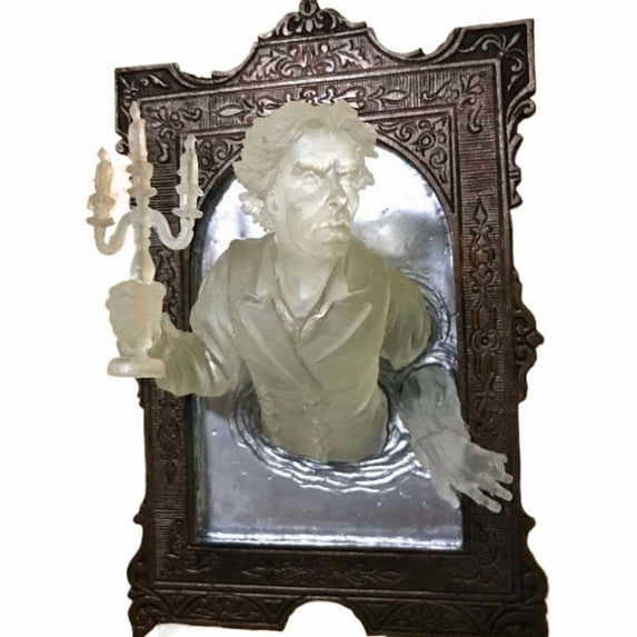 Devil Frame ZHaobin Ghost in The Mirror Wall Sculpture Halloween Horror Devil's ...