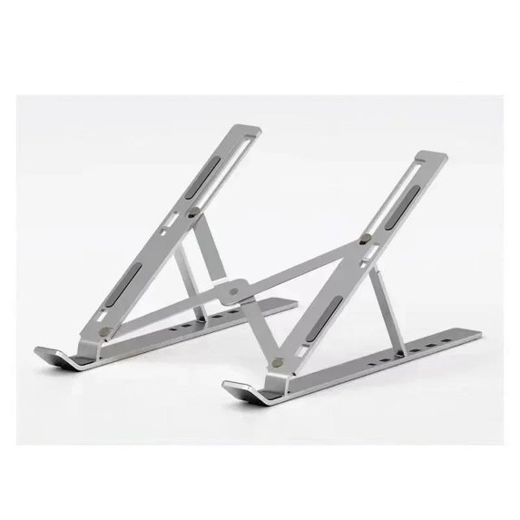 ZHaobin Laptop Stand Notebook Holder for MacBook Air M2 M1 Mac Book Pro 11 12.9 13 14 16 15.6 for ipad Mini 9th Acer Tablet Desk Accessories (Silver)