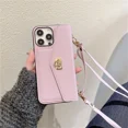thumbnail image 1 of ZHaobin Luxury Wallet Crossbody Phone Case for iPhone 15 14 Plus 11 12 13 Pro Max Plus Card Slot Holder Stand Long Lanyard Leather Cover (Purple,For iPhone 15 ProMax), 1 of 6