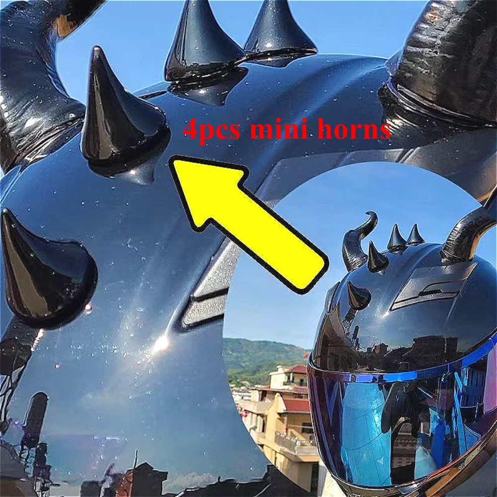 devil horn motorcycle helmet MagNeatOhz: Large Black Horns for With heaps of colors to choose from Helmet Devil Horns Helmet Flair