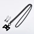 thumbnail image 1 of ZHaobin Phone Strap Anti-lost Lanyard phone charm Holder Mobile Accessories Crossbody Necklace Cord Chain Black Color for All Phone Case (2), 1 of 7