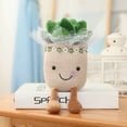 thumbnail image 1 of ZHaobin Stuffed Plush Plants Lifelike Potted Plant Plush Doll Succulent Pine Tree Cake Bamboo Cactus Pillow Cushion Toy Decor (22), 1 of 7