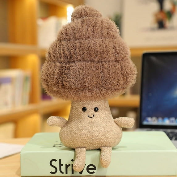 ZHaobin Stuffed Plush Plants Lifelike Potted Plant Plush Doll Succulent Pine Tree Cake Bamboo Cactus Pillow Cushion Toy Decor (4)
