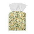 thumbnail image 1 of ZIABUTLE Lemon Leaves Leather Tissue Box Covers Square Facial Tissue Holder Storage Washable Facial Napkin Box Holders Decorative Rectangular Tissue Box Covers Home Decor, 1 of 7