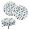 thumbnail image 1 of ZIATUBLE Butterfly Bar Stool Cover Cushion Soft Bar Stool Slipcover for Decor 12-14 Inch Reusable Elastic Bar Chair Covers Dustproof Seat Cover for Vanity Chair 2 Pieces Decor Accessories, 1 of 6