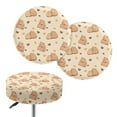 thumbnail image 1 of ZIATUBLE Capybara Stool Covers Cushion Non Slip Stool Covers Chair Slipcovers 2 Pieces Foldable Stool Seat Replacement Cover Size M Bottom for Bar stool Padded Chair Slipcover Daily Decor, 1 of 6