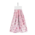 thumbnail image 1 of ZIATUBLE Cherry Blossom Dish Towel Hand Towels Breathable Hand Towels for Bathroom Elastic Dish Towels for Kitchen Drying with Hanging Loop Hanging Hand Towels for Kitchen, 1 of 7
