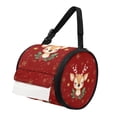 thumbnail image 1 of ZIATUBLE Christmas Deer Toilet Paper Holder Soft Hanging Paper Towel Case Dustproof Paper Towel Storage Bag Universal Carrying and Storage Case Stain Resistant Paper Case Box, 1 of 7