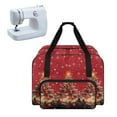 thumbnail image 1 of ZIATUBLE Christmas Trees Organizer Bag Snowflakes Sewing Tool Organizer Reusable Sewing Machine Cases and Bags Washable Sewing Machine Cabinets and Storage Organizer Home Decor, 1 of 7