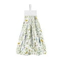 thumbnail image 1 of ZIATUBLE Flower Kitchen Hanging Towels Plants Hanging Dish Towels Reusable Bathroom Hand Bath Towel 2 Piece with Hanging Loop Tie Dish Towels Lightweight Kitchen Hand Towels and Washcloths, 1 of 7