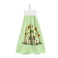 thumbnail image 1 of ZIATUBLE Frog Daisy Kitchen Towel Hangs Sunflower Butterfly Hanging Hand Dry Towels Set 2 Piece Easy to Clean Dish Towel Hand Towels Machine Washable Towels for Kitchen Cleaning Home Indoor, 1 of 7