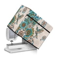 thumbnail image 1 of ZIATUBLE Hummingbird Sewing Machine Protect Cover Boho Mandala Flower Cute Pattern Sewing Machine Protect Cover Lightweight Dust Cover with Pockets for Extra Accessories, 1 of 7