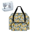 thumbnail image 1 of ZIATUBLE Lemon Carrying Travel Storage Washable Sewing Machine Organizer and Storage Dustproof Carry Case with Storage Pockets and Handles Compatible with Most Standard Sewing Machines, 1 of 7