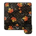 thumbnail image 1 of ZIATUBLE Maple Leaves Sewing Machine Cross Stitching Mat Thanksgiving Fall Sewing Machines Pad with Storage Bag to Store Bobbins Lightweight Sewing Machine Non Slip Organizer Mat, 1 of 5