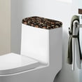 thumbnail image 1 of ZIATUBLE Mushroom Toilet Tank Cover Lid Reusable Toilet Lid Cover Tank Covers Easy to Clean Toilet Tank Lid Covers for Bathroom Full Coverage Design Toilet Tank Protector Cover, 1 of 5