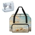 thumbnail image 1 of ZIATUBLE Ocean Beach Carrying Travel Storage Starfish Sewing Machine Bag Large Capacity Sewing Machine Organizer and Storage Compatible with Most Standard Sewing Machines, 1 of 7