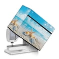 thumbnail image 1 of ZIATUBLE Ocean Beach Sewing Machine Dust Cover Starfish Sewing Machine Protective Dust Cover Stain Resistant Sewing Machine Cover with Storage Pocket to Keep Sewing Accessories, 1 of 7