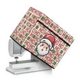 thumbnail image 1 of ZIATUBLE Xmas Santa Claus Sewing Machine Protect Cover Soft Sewing Machine Protector Cover Lightweight Sewing Machine Protector Cover with Storage Pocket and Carrying Handle, 1 of 7