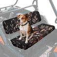 thumbnail image 1 of ZIATUBLES 2-Pack UTV Front Seat Covers, Compatible with Kawasaki Mule 3000 3010, Fade Wear Resistant Washable Polyester Protective Cover for Farm Ranch Outdoor Use, Butterfly Mushroom Print, 1 of 8