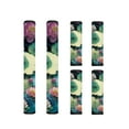 thumbnail image 1 of ZIATUBLES 6 PCS Lotus Leaf Lotus Flower Print Refrigerator Door Handle Gloves Anti-Skid Kitchen Home Appliance Decor Protector for Fridge Dishwasher Oven with Hook and Loop Fastener, 1 of 7