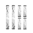 thumbnail image 1 of ZIATUBLES 6 PCS Refrigerator Door Handle Covers Protective Electrical Kitchen Appliances Gloves Sturdy with Hook and Loop Fastener Washable Handle Gloves for Fridge Microwave Oven, Black White Marble, 1 of 7