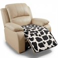 thumbnail image 1 of ZIATUBLES Black White Cow Print Recliner Chair Cover, Quilted Polyester Anti-Slip Furniture Protector, Washable Pets Friendly Recliner Couch Slipcover for Living Room, 1 of 8
