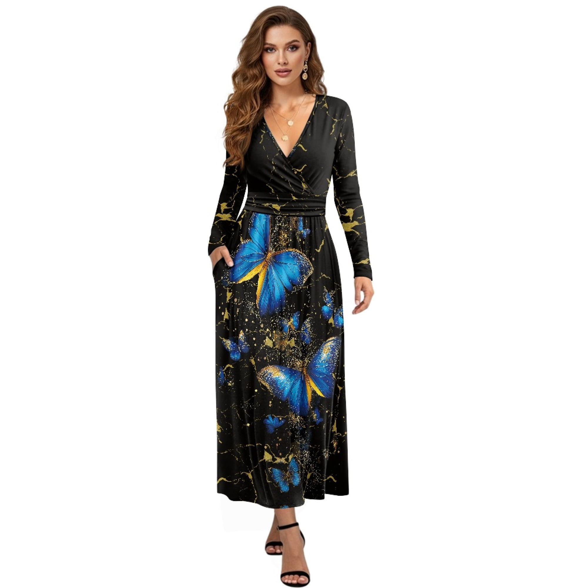 blue butterfly maxi dress Marine Corps Men's Officer Premium Dress Blue Wool Uniform Pants – Nate  Woodard main image 0