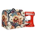 thumbnail image 1 of ZIATUBLES Boho Mandala Flower Kitchen Stand Mixers Dust Cover Portable Kitchen Appliance Cover with Top Handle Compatible with 6-8 Quart Easy to Clean Washable Kitchen Decor Accessories, 1 of 7
