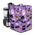 thumbnail image 1 of ZIATUBLES Cat Bat Ghost Pumpkin Moon Printed Juicer Processor Dust Cover Stain Resistant Halloween Kitchen Appliance Protective Case Washable Counter Decor Accessories, 8 "W x 8 "D x 17 "H, 1 of 7