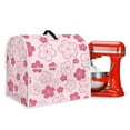 thumbnail image 1 of ZIATUBLES Cherry Blossom Pink Stand Mixer Dust Cover Multi-Functional Kitchen Appliance Accessories with Front Pockets and Top Handle Washable Home Decor Easy to Clean, 1 of 7